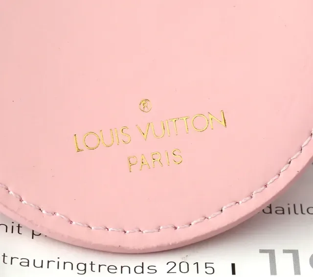 Louis Vuitton Sac Croisé Circulaire en Tissu Rose et Bleu 8