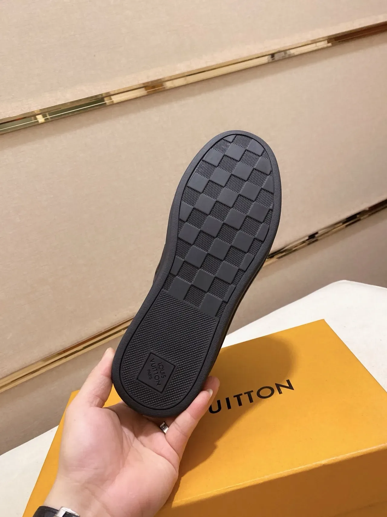 Louis Vuitton Run Away Black Patent and Suede High-Top Lifestyle Sneaker 2