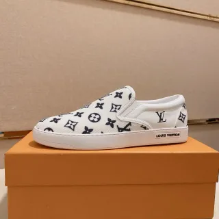 Louis Vuitton Run Away Monogram Canvas Slip-On Zapatillas Lifestyle