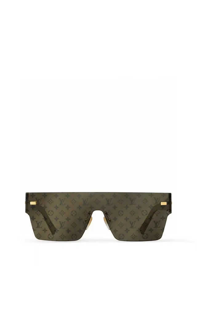 Louis Vuitton Shield Monogram ऑलिव हरा सनग्लासेस 8
