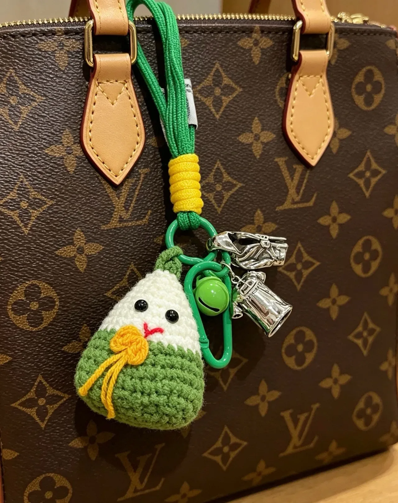 Louis Vuitton Speedy Boston বাদামী বেইজ মনোগ্রাম ক্যানভাস ট্যান লেদার ট্রিম বোস্টন ব্যাগ 6