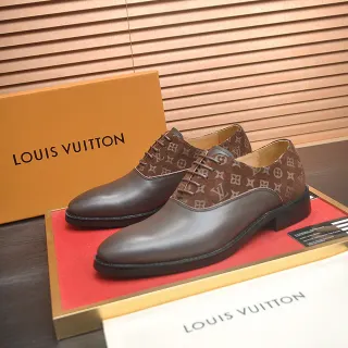 Louis Vuitton টু-টোন মোনोग্রাম অক্সফোর্ড জুতো