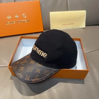 Louis Vuitton x Supreme Monogram Canvas 棒球帽