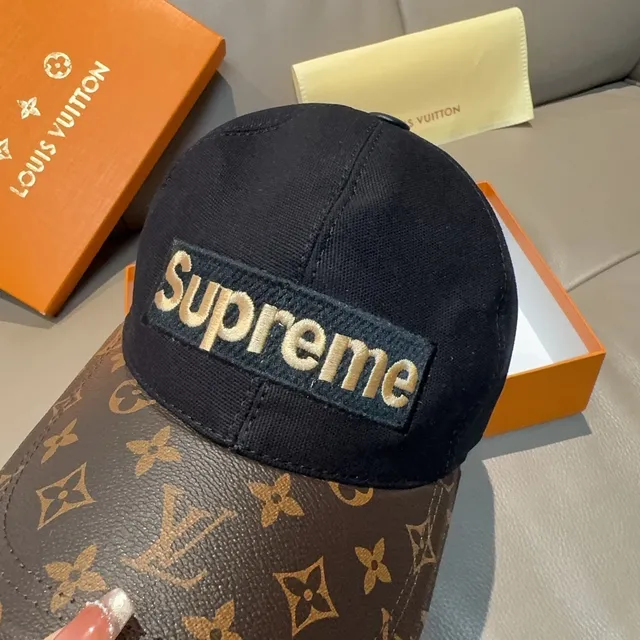 Louis Vuitton x Supreme Monogram Canvas 棒球帽 6