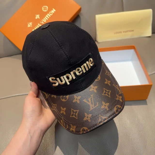 Louis Vuitton x Supreme Monogram Canvas 棒球帽 8