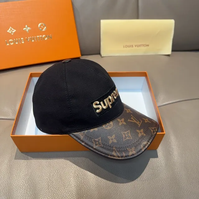 Louis Vuitton x Supreme Monogram Canvas 棒球帽 9