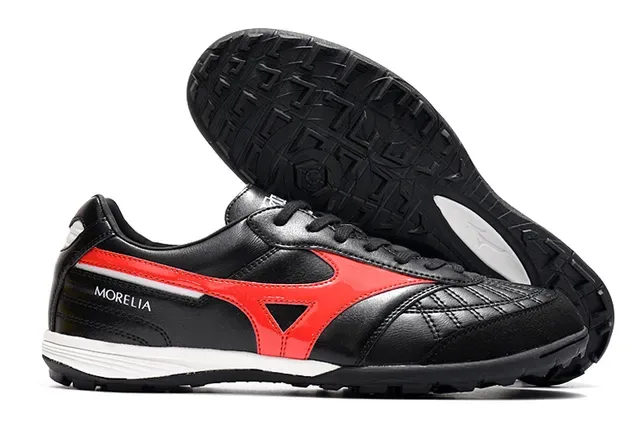 Mizuno Morelia सफेद और लाल लाइफस्टाइल स्नीकर 5