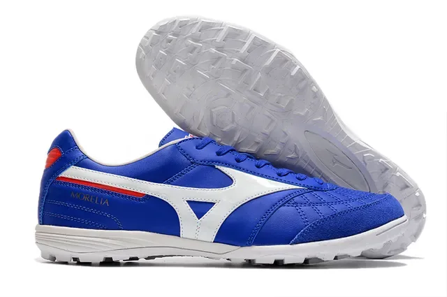 Mizuno Morelia सफेद और लाल लाइफस्टाइल स्नीकर 6