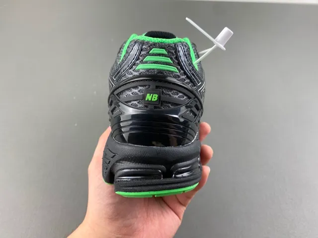 New Balance 1080 Black and Lime Green Running Shoes 4