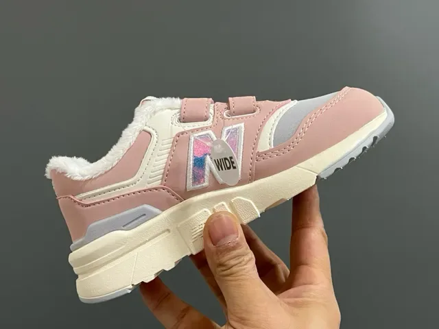 New Balance 327 أسود أبيض Velcro حزام إغلاق ناعم مبطن ياقة أسلوب حياة أحذية رياضية 17
