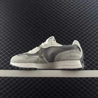 New Balance 327 গ্রে স্যুড এবং সিন্থেটিক লাইফস্টাইল স্নিকার্স
