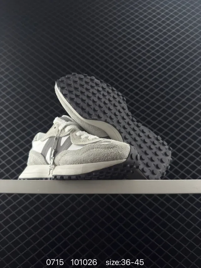 New Balance 327 حذاء رياضي أسلوب حياة رمادي جلد سويد و اصطناعي 3