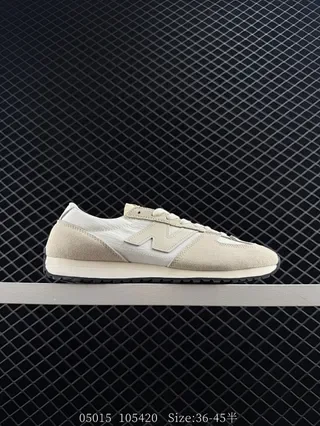 New Balance 471 bege camurça em camadas tecido retrô lifestyle tênis 2
