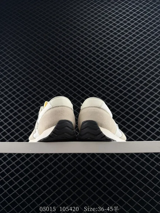 New Balance 471 bege camurça em camadas tecido retrô lifestyle tênis 5