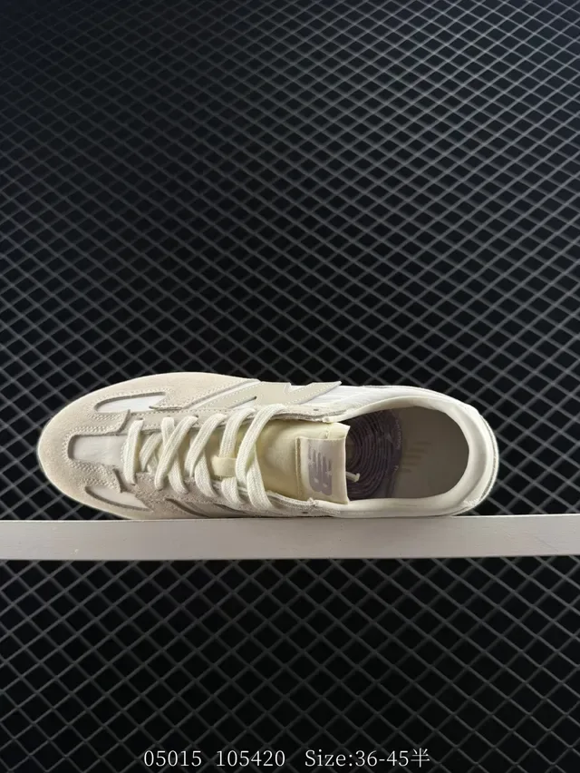 New Balance 471 bege camurça em camadas tecido retrô lifestyle tênis 6