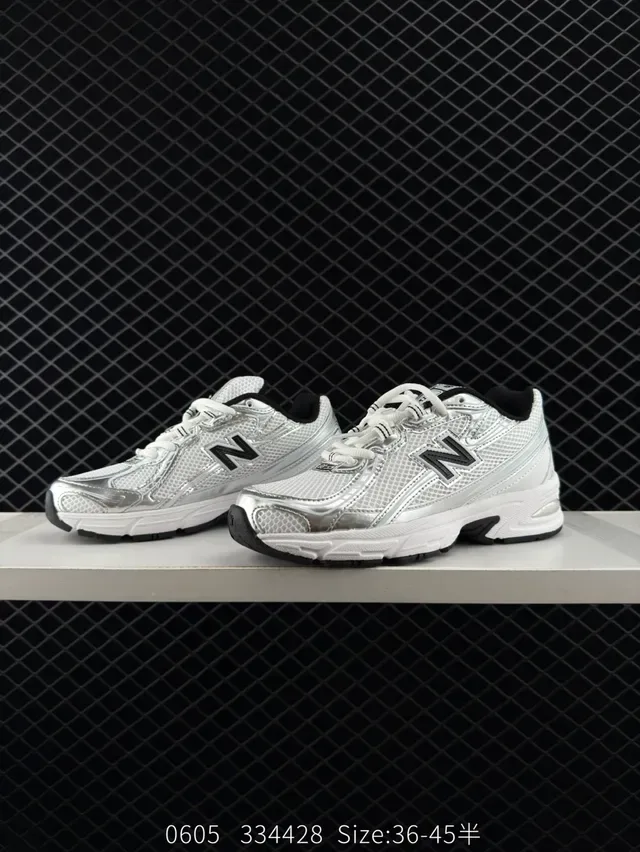 New Balance 740 Series Tênis Lifestyle Retro Branco e Preto 3