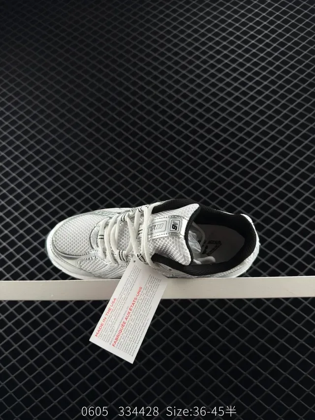 New Balance 740 Series Tênis Lifestyle Retro Branco e Preto 4