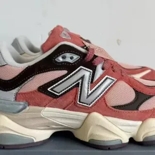 New Balance 9060 Dusty Rose Black Silver চাঙ্কি স্নিকার