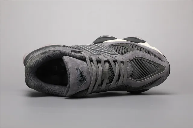 New Balance 9060 ধূসর জালি ও সুয়েড চাঙ্কি স্নিকার 7