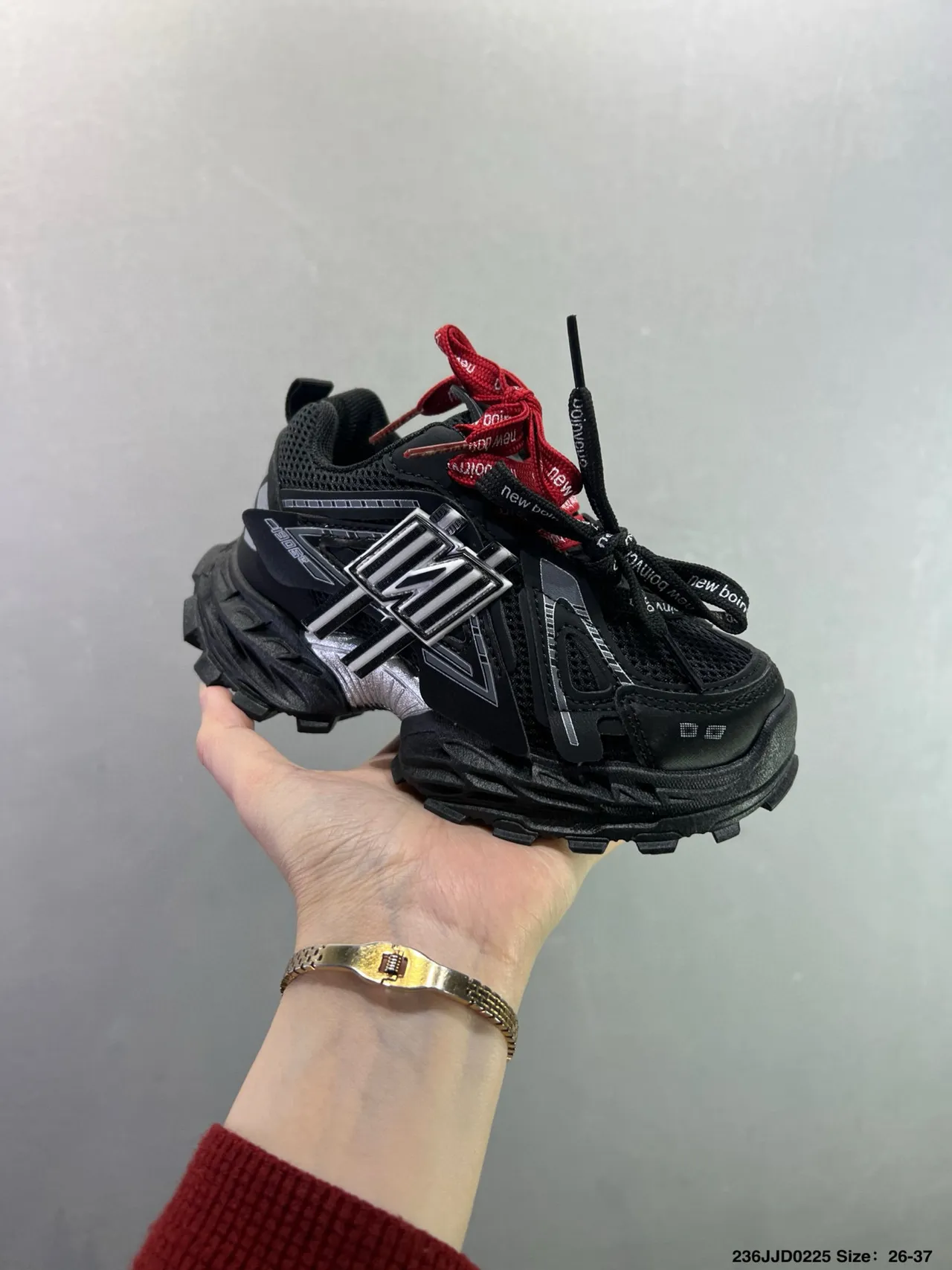 New Balance 9060 Baskets Chunky Gris Violet 10