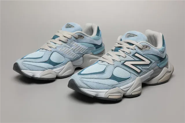 New Balance 9060 Chaussures Lifestyle Bleu Clair Turquoise 5