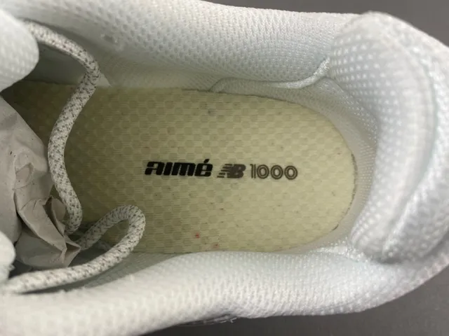 New Balance 9060 Off-White and Gray Chunky Sneakers 7