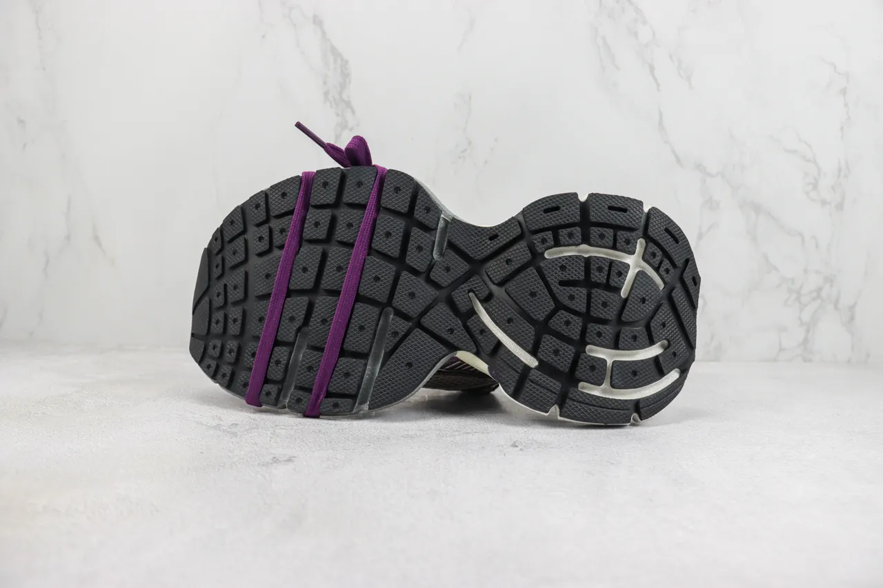 New Balance 9060 Purple Beige Multi-Layered Midsole Mesh And Synthetic Overlay Construction Chunky Sneakers 8