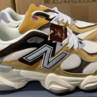 New Balance 9060 ট্যান ব্রাউন গ্রে চাঙ্কি স্নিকার্স