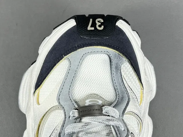 New Balance 9060 White and Black Chunky Sneakers 10