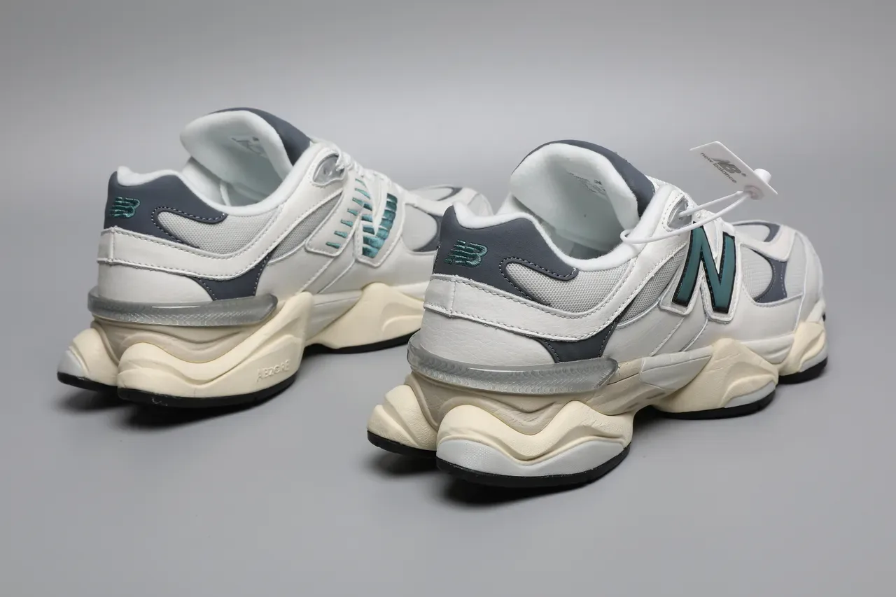 New Balance 9060 White Gray Teal سينيكرز أسلوب الحياة 3
