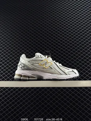 New Balance 906K 白银金复古跑鞋厚底运动鞋 2