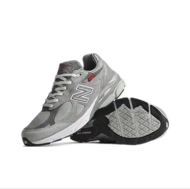 New Balance 990 Version 3 رمادي حذاء لايف ستايل 2