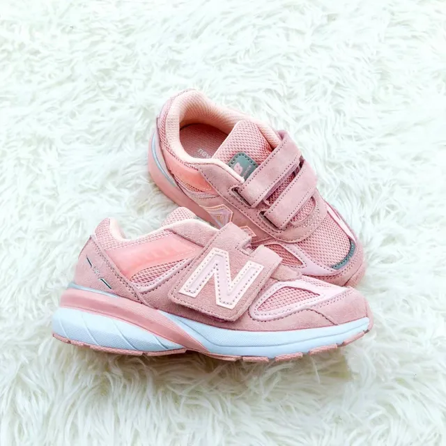 New Balance Sneakers Lifestyle Rose Gris Low-Top Fermeture à sangle Hook-and-Loop 6