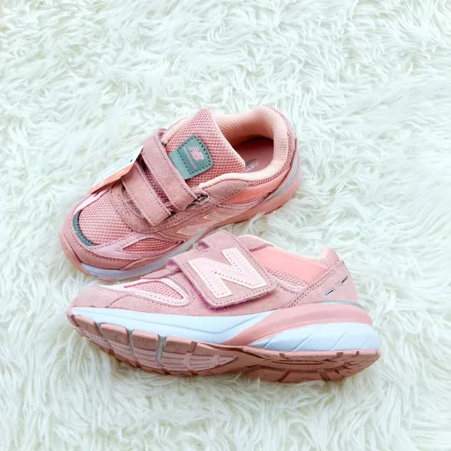 New Balance Sneakers Lifestyle Rose Gris Low-Top Fermeture à sangle Hook-and-Loop 7