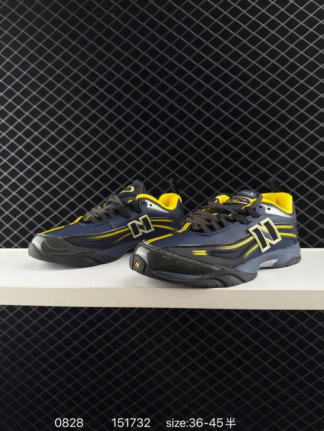 New Balance RC56 Navy y Amarillo Low-top Lifestyle Sneakers 2
