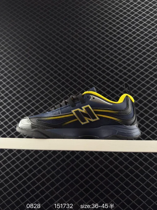New Balance RC56 Navy y Amarillo Low-top Lifestyle Sneakers 5