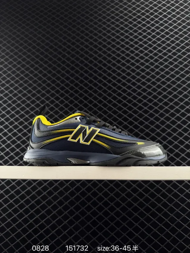 New Balance RC56 Navy y Amarillo Low-top Lifestyle Sneakers 6