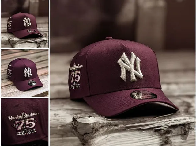 New Era 9FORTY Navy and Blue Gold Yankees 2000 World Series बेसबॉल कैप 2