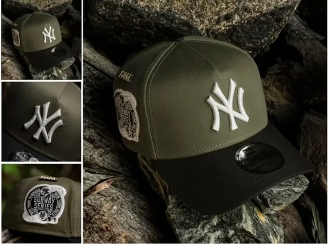 New Era 9FORTY Navy and Blue Gold Yankees 2000 World Series बेसबॉल कैप 3