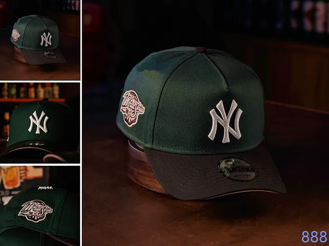New Era 9FORTY Navy and Blue Gold Yankees 2000 World Series बेसबॉल कैप 4