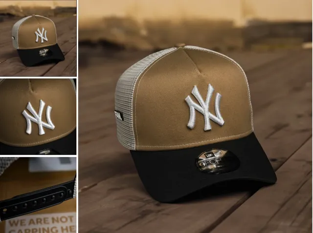 New Era 9FORTY Navy and Blue Gold Yankees 2000 World Series बेसबॉल कैप 5