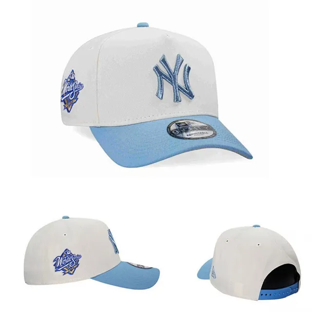 New Era 9FORTY Navy and Blue Gold Yankees 2000 World Series बेसबॉल कैप 9