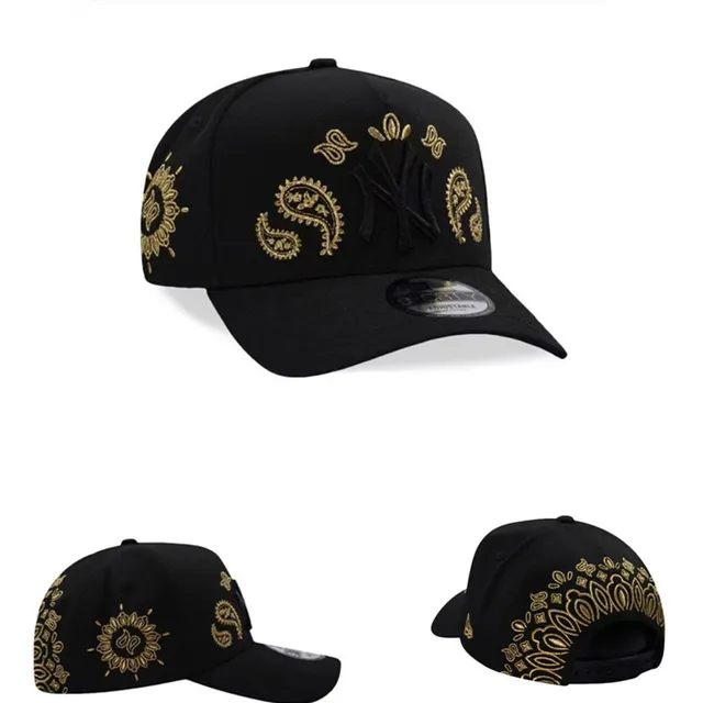 New Era 9FORTY Navy and Blue Gold Yankees 2000 World Series बेसबॉल कैप 18