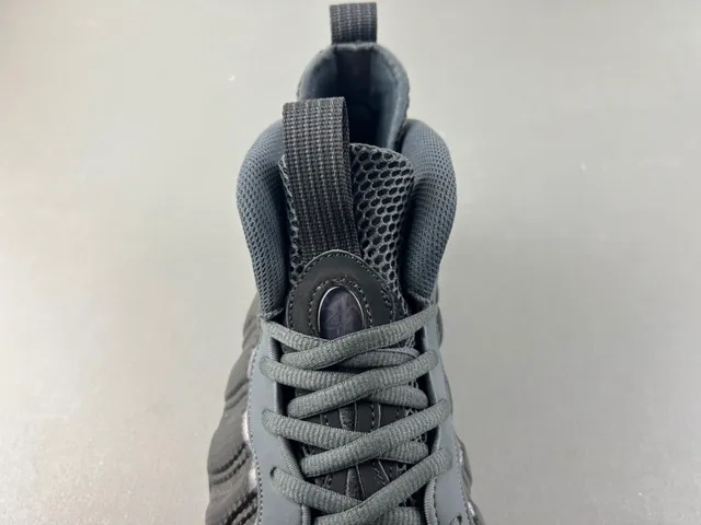 Nike Air Foamposite One Negro Gris Oscuro Suela Translucida Zapatillas de Baloncesto 6
