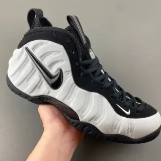 نايك Air Foamposite One أبيض أسود أحذية أسلوب حياة