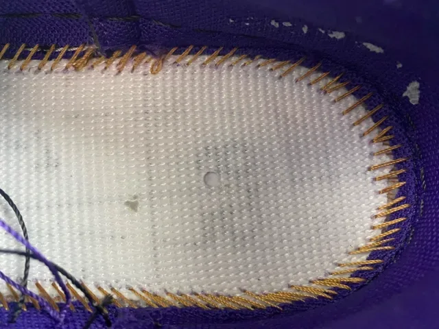 Nike Air Force 1 Purple Snake-Texture Lifestyle Sneakers 7