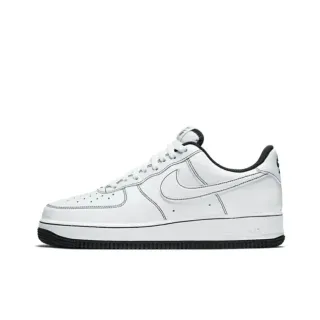 Nike Air Force 1 سنيكرز لايف ستايل أبيض وأسود