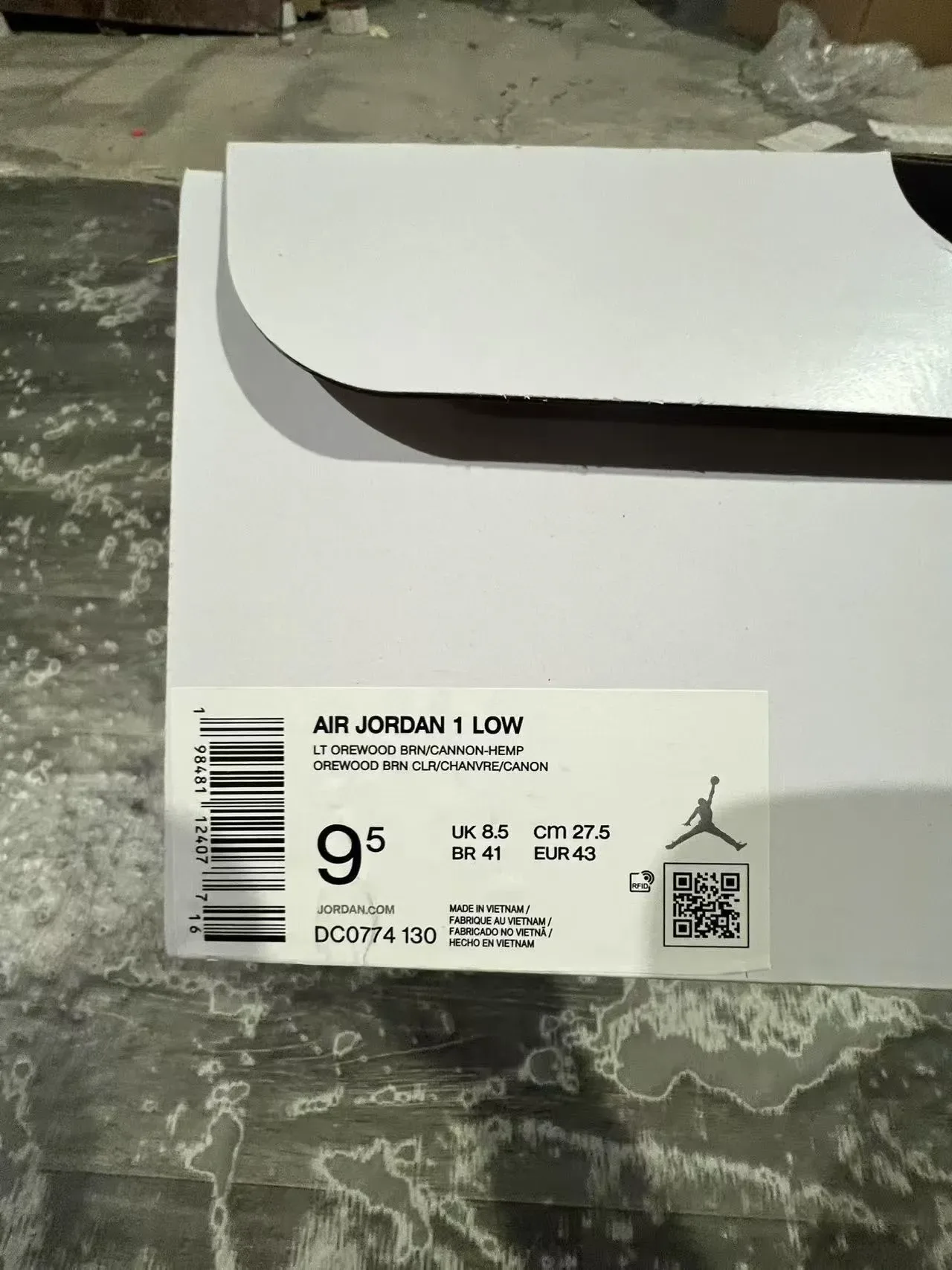 Nike Air Jordan 1 Low Beige and Mint Green Lifestyle Sneakers 10