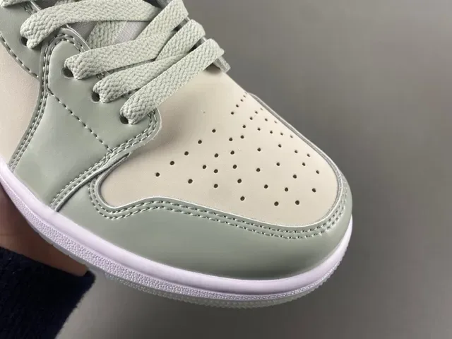 Nike Air Jordan 1 Low Mint Green Lifestyle Sneakers 2