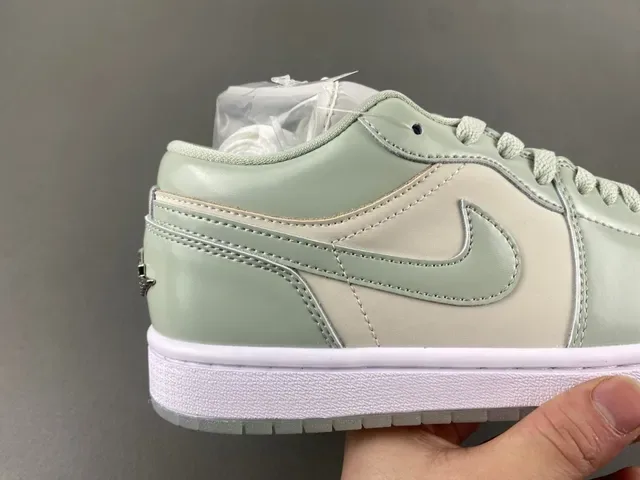 Nike Air Jordan 1 Low Mint Green Lifestyle Sneakers 3
